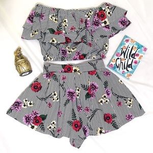 HELLO MISS | AGACI SHORTS AND CROP TOP SET